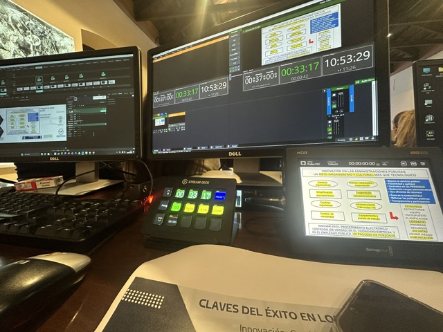 Streaming en directo y realización multicámara eventos corporativos